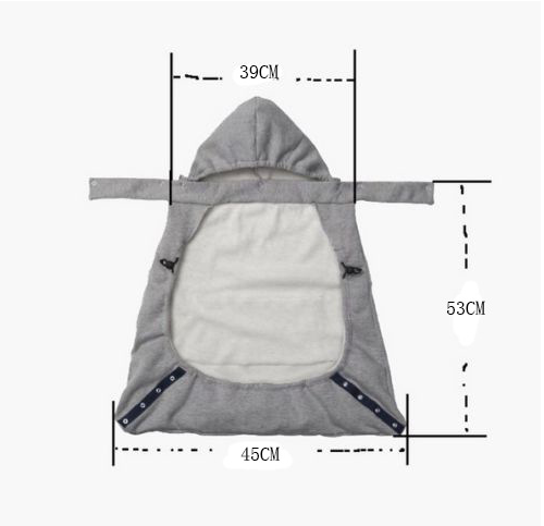 Windproof Baby Backpack Blanket