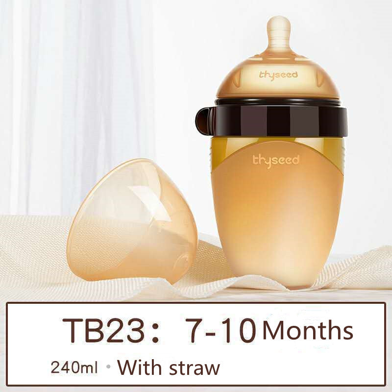 Silicone Baby Bottle With Nipple